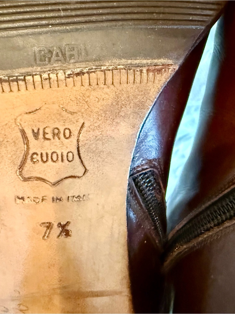 Vint Rare Ferragamo 7.5 Knee High Leather Riding Boots VINTAGE Saks 5th Collab - Picture 13 of 14